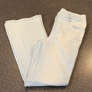 SPANX Women's Boot Leg Jeans in Light Blue - size large